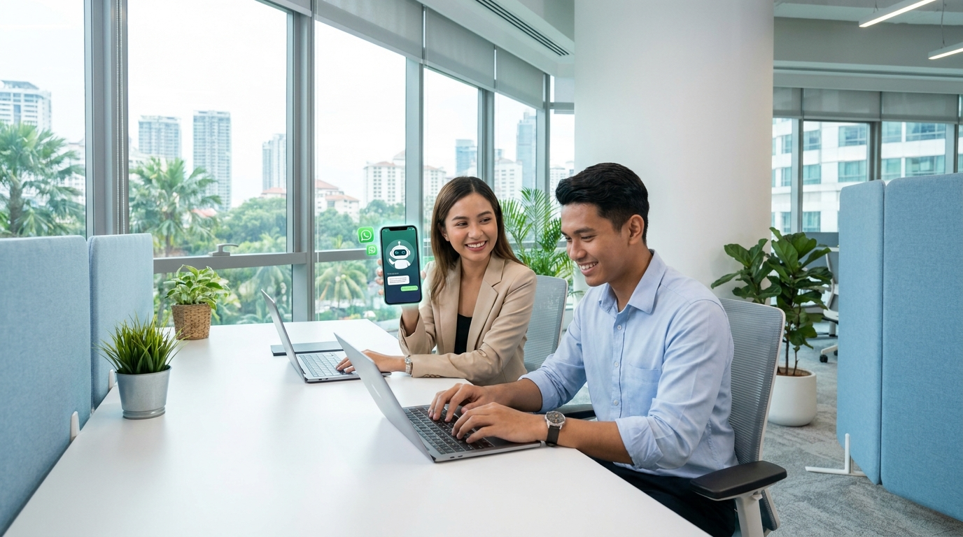 NinjaBot WhatsApp Sender vs Manual Broadcasting: What Malaysian SMEs Save Every Month