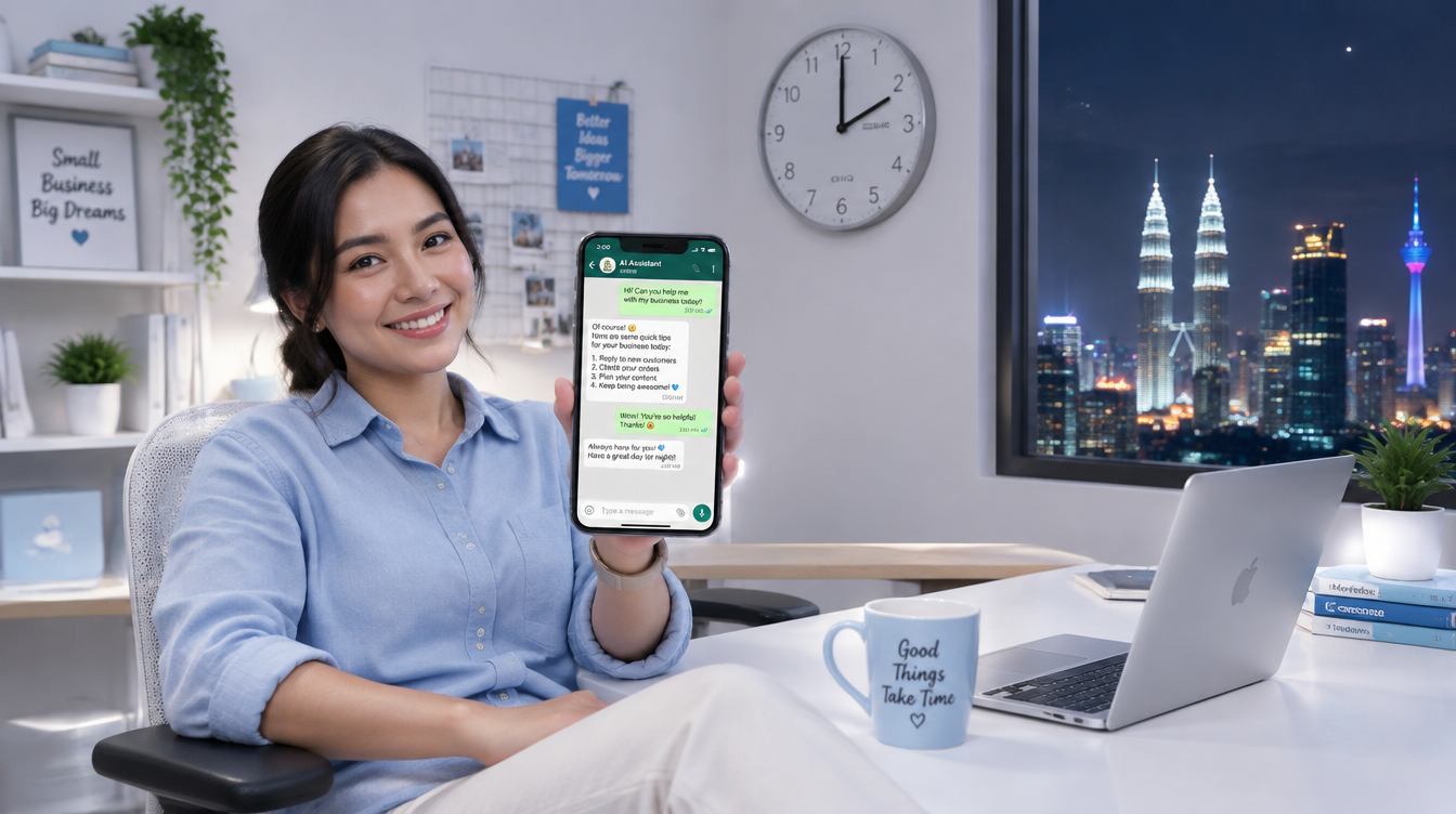 Why Your Malaysian Customers Get an Instant Reply on WhatsApp Even at 2AM